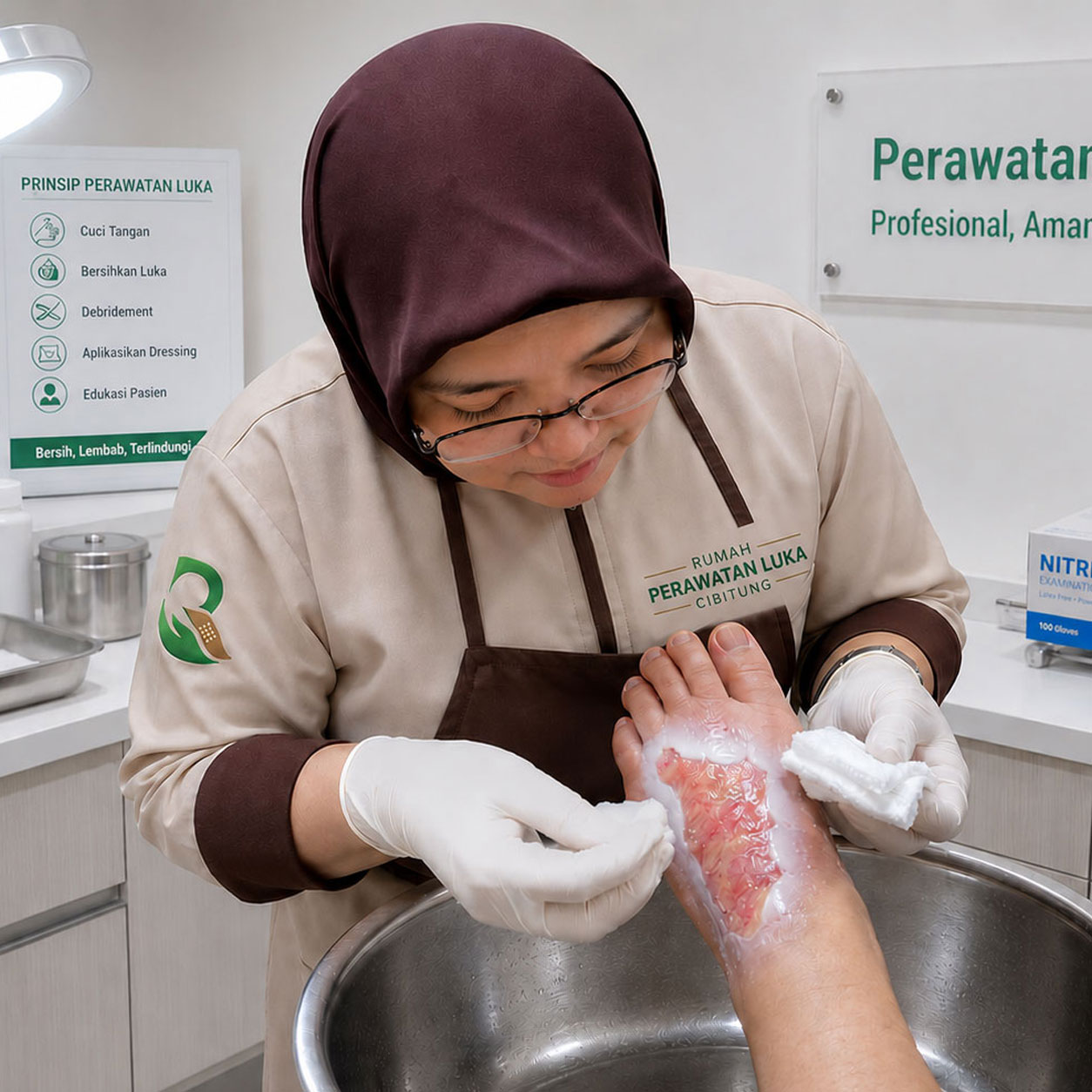Perawatan Luka Profesional dengan Sentuhan Kepedulian